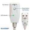 ELEGRP L15630 12AWG LCDI Power Cord Plug for A/C Air Conditioner, E250451 UL Certified, 7.5FT Leakage Current Detection Interrupter Replacement, 240VAC 25Amp 6000W 60Hz NEMA 6-30P (1 Pack)