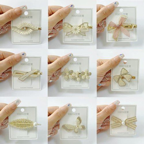 QTMY 20 Pcs Hair Clips for Women Girls,Surprise Gift Jewelry Bundle Box Fashion Accessories