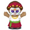 Replacement Part for Little People Collectible Set Dia de Muertos Figures - HMC00 ~ Replacement Girl Figure ~ in Traditional Dress and Calavera Face Paint