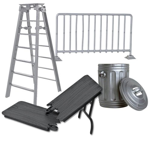 Set of 4 Accessories for Wrestling Action Figures