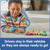 hand2mind Numberblocks Mini Vehicles, Counting Cars, Race Car Toys, Play Figure Playsets, Mini Cars, Small Figurines for Kids, Numbers for Toddlers, Math Toys, Stocking Stuffers for Kids 3-5