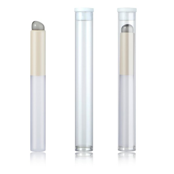 JIEYAO Silicone Lip Brush, 2PCS High Elastic Silicone Makeup Brush with Dust Covers Multifuctional Lipstick Smudge Brush Reusable Silicone Lip Applicator for Lip Balm Lip Gloss Lip Mask Concealer