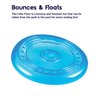 Petstages Orka Flyer Royal Blue Flying Disc Dog Fetch Toy