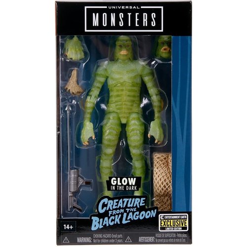 Universal Monsters Creature from The Black Lagoon Glow-in-The-Dark 6-Inch Action Figure - Entertainment Earth Exclusive