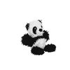 MIGHTY- Microfiber Ball Panda-Junior– Made with Squeaker Balls and Minimal Stuffing. Strong & Tough. Interactive Play Dog Toy. Machine Washable & Floats