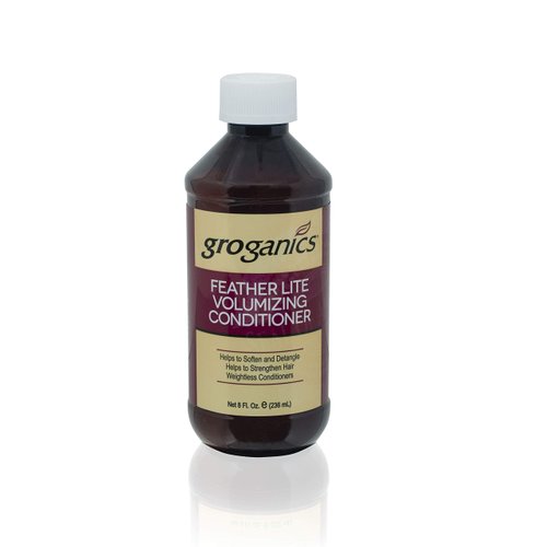 Groganics Feather Lite Volumizing Conditioner, 8 Ounce