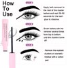 Lash Remover for Cluster Lashes 5ml LAUBESS LASH Remover for Lash Extensions at Home Lash Clusters DIY Eyelash Extension Remover DIY Lash Extension Remover Adhesive