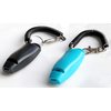 Pet Training Clicker Whistle with Wrist Strap - Dog Training Clickers (Black + Blue)