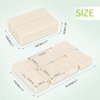 FYY Daily Pill Organizer,2 Pcs 7 Compartments Portable Pill Case Travel Pill Organizer,[Folding Design]Pill Box for Purse Pocket to Hold Vitamins,Cod Liver Oil,Supplements and Medication-White