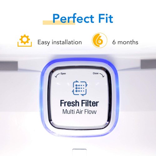 ICEPURE AF004 Refrigerator Air Filter Replacement for LG LT120F, Kenmore Elite 469918, ADQ73214402, ADQ73214404,6 PACK