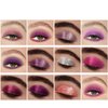 MAEPEOR Jam Purple Eyeshadow Palette 9 Colors Stunning Matte Glitter Eyeshadow Palette Longlasting Waterproof Shimmer Eye Shadow for Girls and Women (Set 3, Jam Purple)