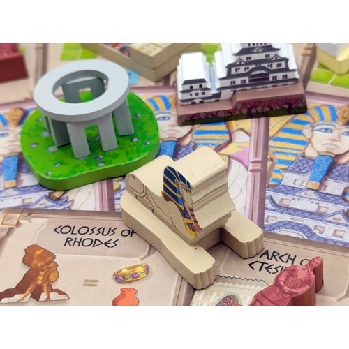 World Wonders Mundo Expansion, Strategy Board Game, for 1 to 5 Players and Ages 14+, Arcane Wonders