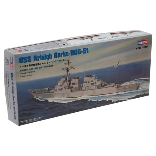 Hobby Boss USS Arleigh Burke DDG-51 Boat Model Building Kit