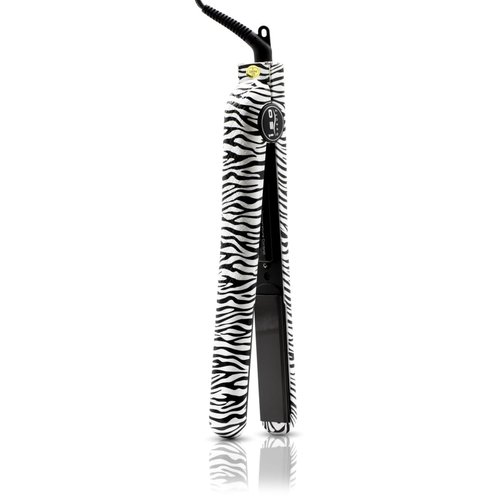 ISO Beauty ISOSPWZ-202S Spectrum Pro 1.25' 100% Solid Ceramic Flat Iron - White Zebra