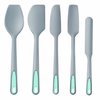 To encounter Silicone Spatula Set, 5 Pieces Seamless Spatula, Heat-Resistant Turner Spatulas, Nonstick for Baking, Cooking & Mixing, Dishwasher Safe