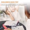 NUOBESTY Teaching Dice Set, Math Dice Games for Kids 8-12, Include Math Operation Dice, Number Dice and Dot Dice for Math Teaching Classroom Supplies 24Pcs