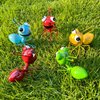 Cruis Cuka Metal Yard Art Cute Ant 5 Pcs Garden Decor for Outside Lawn Ornaments Porch Backyard Wall Sculpture Fence Decorations
