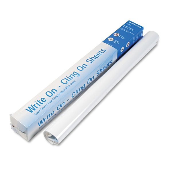 National 24391 Write on Cling on Easel Pad Unruled 27 x 34 White 35 Sheets