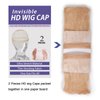 Ugrace Hair HD Wig Cap For Lace Front Wig HD Wig Caps For Women 20 PCS Transparent Wig Cap Stocking Wig Caps Invisible HD Wig Cap Wig Accessories Super Soft Breathable (20 PCS HD Wig Cap)