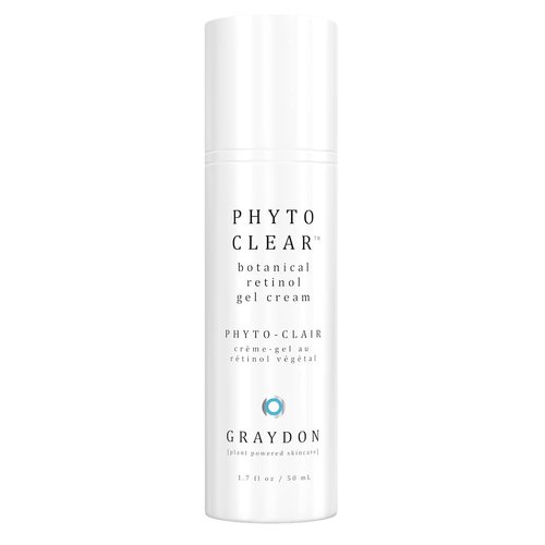 Graydon Phyto Clear Botanical Retinol Gel - Natural Face Moisturizer I Brightens, Shields, Moisturizes, Clarifies, Tones, & Protects Skin I 50ml/ 1.7oz