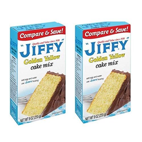 Jiffy Golden Yellow Cake Mix, Set of 3