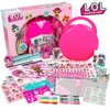 L.O.L. Surprise! Creativity Case by Horizon Group USA,Create, Play & Store,DIY Activity Case Including Paper Dolls,Coloring Pages,Makers,Crayons,Glitter Glue,Scratch Art,Stickers & More.Hot Pink, 9.84 x 9.45 x 11.02 inches