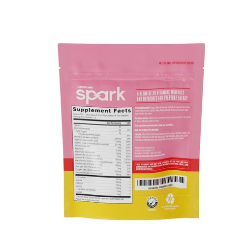 AdvoCare Spark Vitamin & Amino Acid Supplement - Sugar-Free Focus & Energy Drink Powder with Vitamins A, C, E & B-12 - Raspberry Lemonade, 14 Stick Packs