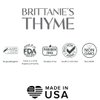 Brittanie's Thyme Organic Natural Hand Soap, 16 oz (Lavender) Moisturizing Castile Soap Made Olive Oil And Natural Luxurious Essential Oils. Vegan, Gluten & Cruelty Free,