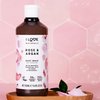 I Love Naturals Rose and Argan Body Wash - Moisturizing Body Wash - Infused with Essential Oils - Plant-Based Body Cleanser - 16.9 oz