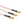FPVKing FPV Antenna Extension Cable Adapter 95mm/3.7inch MMCX to SMA Female Low Loss Antenna for FPV Racing Drone Quadcopter DIY Accs