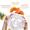 Patchology Exfoliating Face Mask - Exfoliate Mate Sheet Mask with Papaya and Pineapple gently unclogs pores and brightens skin, Lactid Acid (AHA) helps reduce fine lines and wrinkles (1 Mask)
