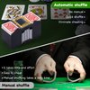 Unniweei Automatic Card Shuffler 1-6 Decks, Electric Battery-Operated Shuffler, Casino Card Game for Poker, Home Card Game, UNO, Phase10, Texas Hold'em, Blackjack, Home Party Club Game
