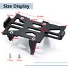 MORLORDY Aluminum Alloy RC Lower Battery Mount Bracket Plate Battery Holder Post for 1/24 RC Crawler Car SCX24 Upgrades Accessories AXI00001 AXI00002 AXI00006 AXI90081 AXI00004