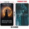 ZZBUY Spill The Beans Oracle Cards, Relationships Oracle Cards Deck with Meanings on Them, Oracle Tarot Cards for Beginner, Revealing Secrets