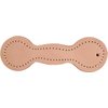 Auburn Leathercrafters Leather Dog Toy - Dumbell