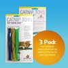 Pioneer Pet Nip Nibblers Catnip Toy – 3 Pack – Catnip Filled Toys For Indoor Cats -Teething Toy For Kittens That Bite And Chew