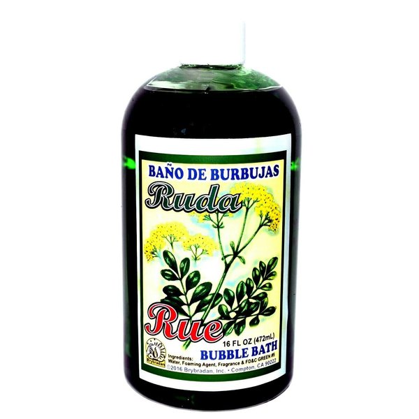 1 Bottle RUE/RUDA Bubble Bath 16 OZ Bottle - Magick, Spiritual, Wicca