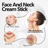 Neck Cream, Turmeric & Vitamin C Face & Neck Tightening Cream Stick, Neck Firming Cream, Smoothes Wrinkles Skin Tightening and Repair Cream for Reduce Double, Moisturizing Erase Fine Lines,Firming