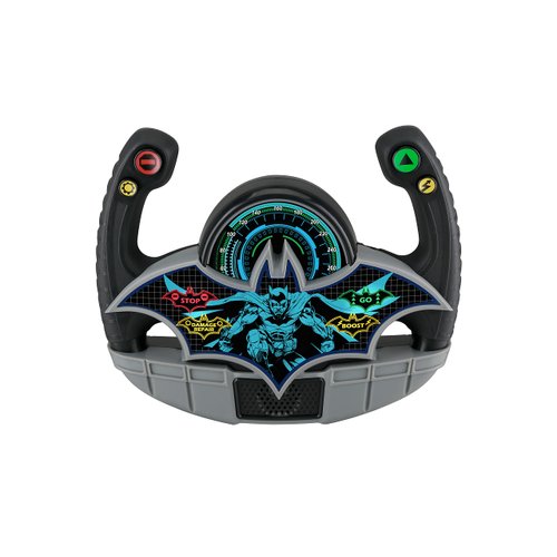 eKids Batman Batmobile Toy Steering Wheel for Kids, Toddler Toy with Sound Effects for Fans of Batman Toys for Boys