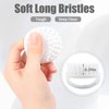 BQAN Nail Brush for Cleaning Fingernails, Nail Scrubber Brushes to Clean Under Nails and Toenail, Hand Scrub Brush Kit for Manicure 4Pack (White)