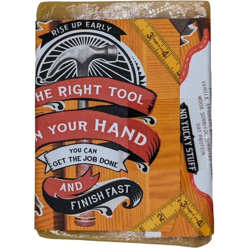Novelty Handmade Gift Soap Bar Filthy Carpenter Soap by Filthy Farmgirl (Morning Wood)