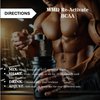 WMD Re-Activate BCAA Powder – 2:1:1 Amino Acids for Muscle Growth, Repair & Recovery – Gluten Free, Sugar Free, Non-GMO, Vegan, No Artificial Colors, Patented Ingredients – Blueberry Flavor, 250g