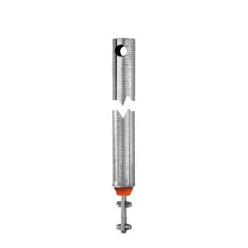 24" Tubular Spiral Tilt Window Balance with Red Bushing