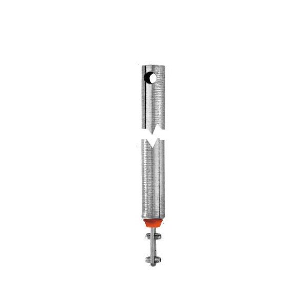 24" Tubular Spiral Tilt Window Balance with Red Bushing