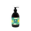 Liquid hand soap green tea and yuzu - 16.9 Fl Oz Organic extra virgin olive oil mix with organic coconut oil with green tea and yuzu flower scent - Liquid apothecary handsoap that is aromatic and nourishing - Made in France