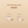 EZTAT2 Tattoo Ink Caps Medium 12mm - 200pcs Biodegradable Disposable ECO-Friendly Tattoo Ink Cups, Tattoo Supplies and Equipment for Tattoo Cartridge Needles and Tattoo Kit