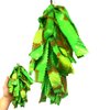 Bonka Bird Toys 2939 Triple Knotted Fluff 9" x 3", Parrot Cozy Fleece Cage Toy, Conure, Quaker, Ringneck, and Similar