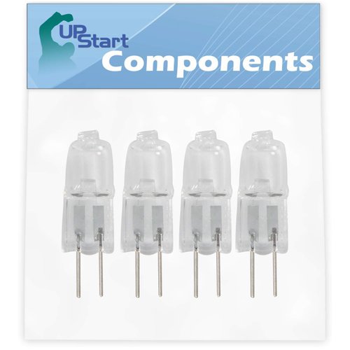 4-Pack WP4452164 Oven Light Bulb Replacement for KitchenAid KEBS207SSS00 Oven - Compatible with KitchenAid WP4452164 Light Bulb