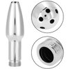 ABSOK Clean Shower Head Metal Enema Shower Vaginal Irrigation System Colon Aluminum Shower Bathroom Cleaning System Cleaner (Silver)