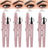 Eyebrow Pencil, 3D Microblade Eyebrow Pen,Smudge-Proof Portable Microblading Eyebrow Pencil,Eye Makeup Long-Lasting Waterproof To Create Exquisite Natural Eyebrow Hair for Women(Dark Brown)
